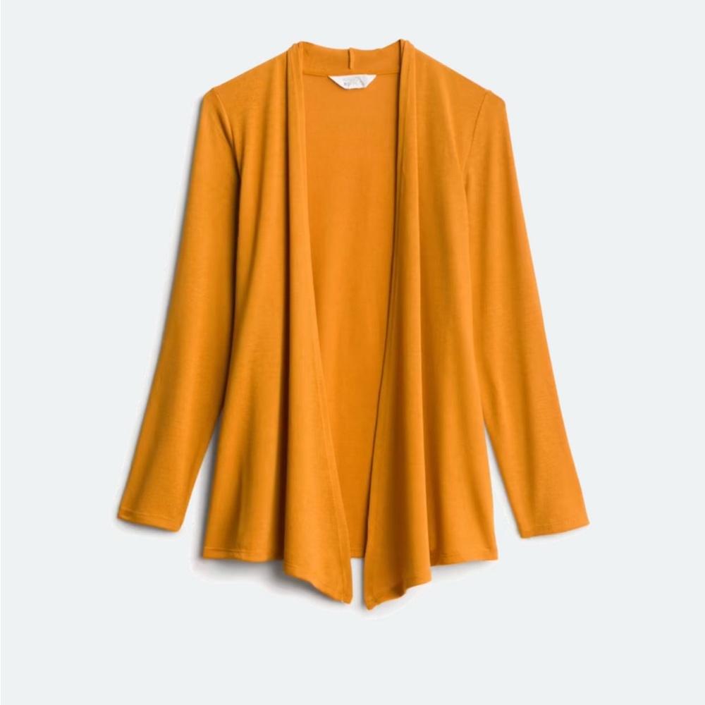 41 Hawthorn Mustard Open Front Cardigan